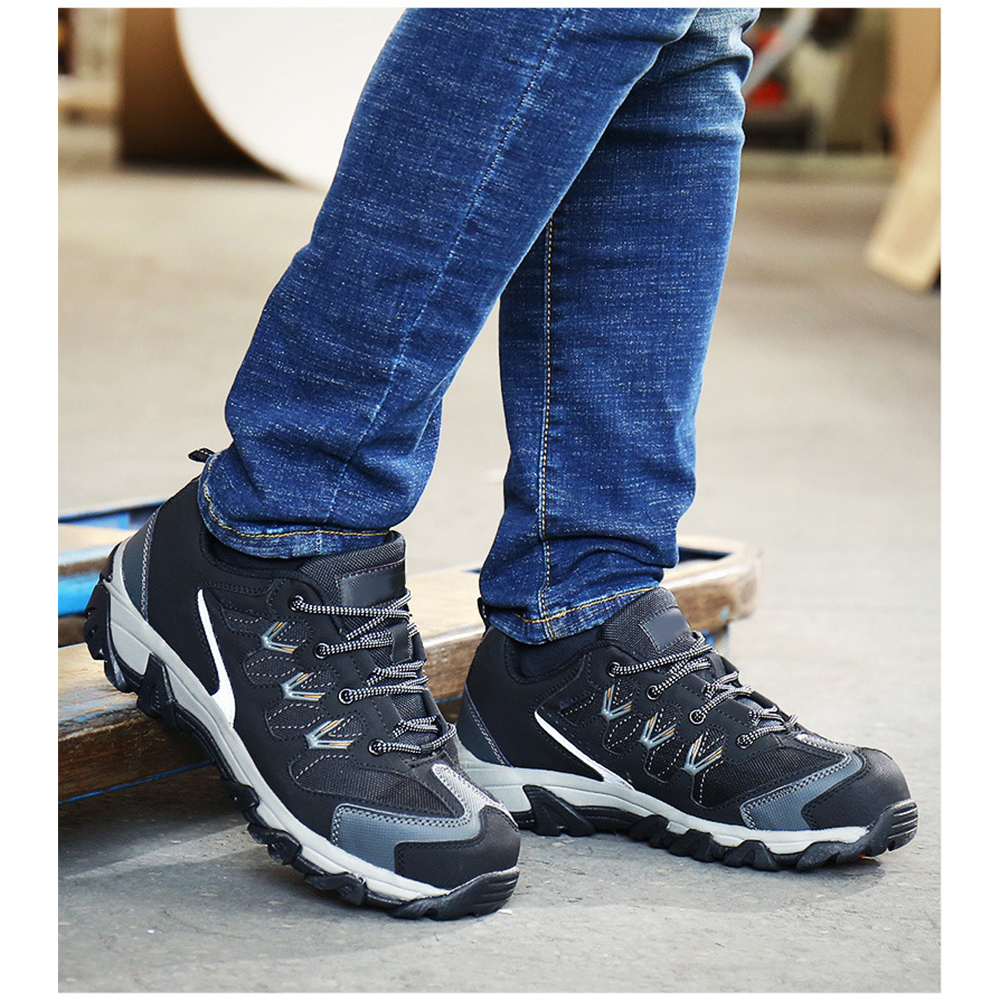 China Design Herren Wanderstiefel Stahlkappe für Sicherheitsschuhe Sport