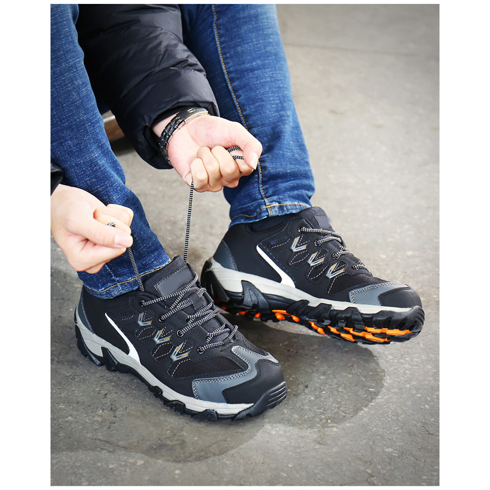 China Design Herren Wanderstiefel Stahlkappe für Sicherheitsschuhe Sport