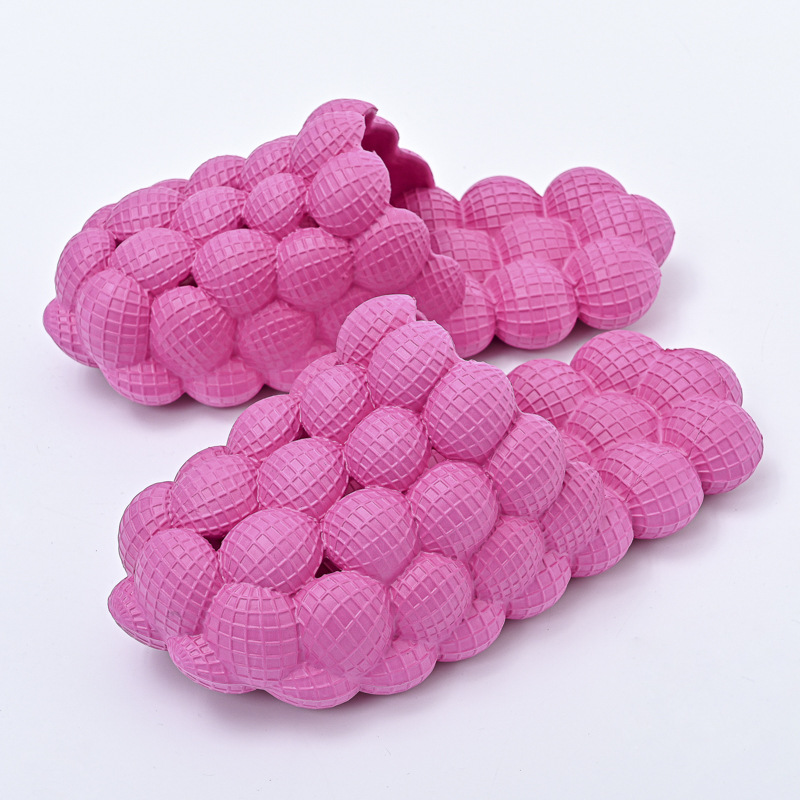 Eva Foam Footwear Massage Damen Unisex Bubble Slides Hausschuhe