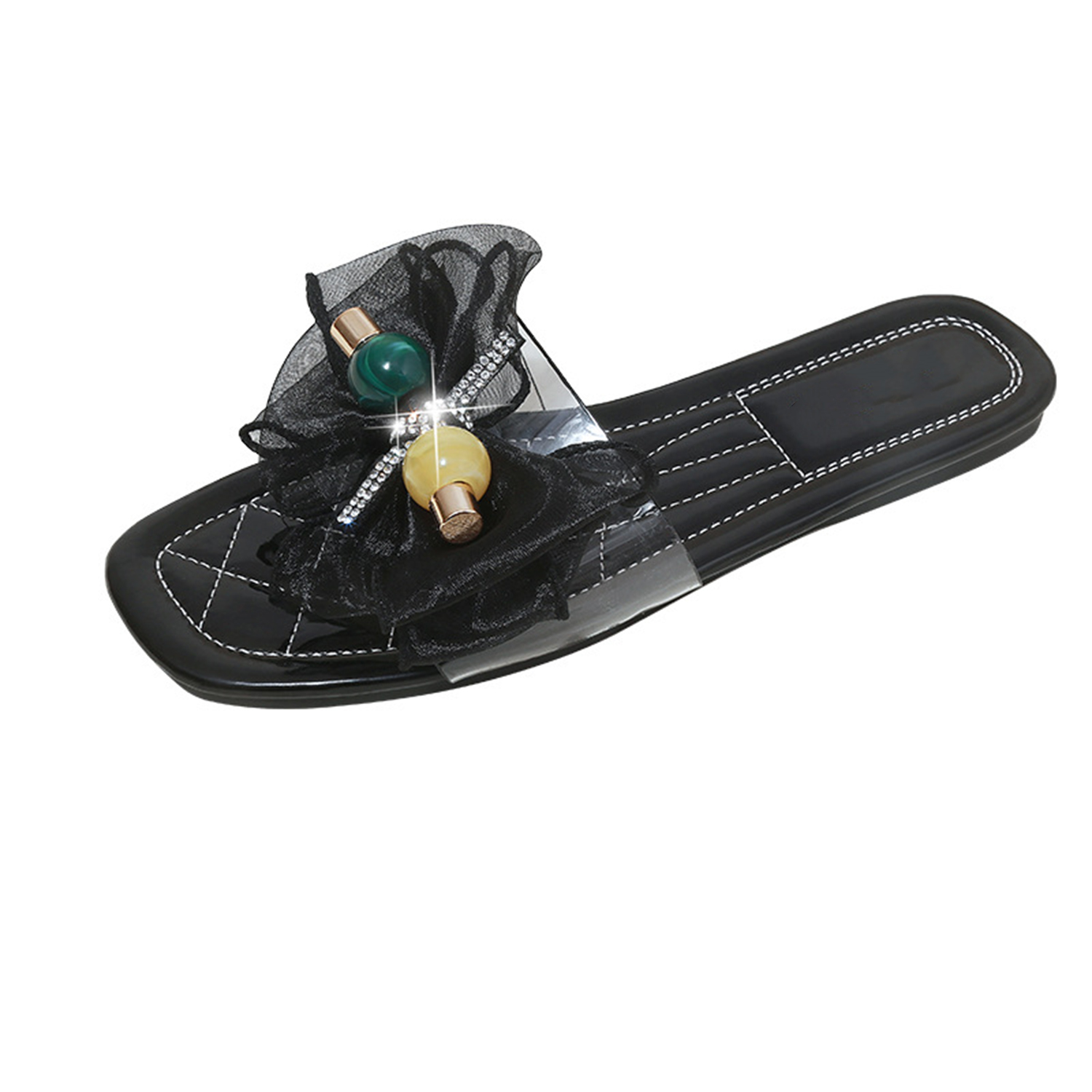 Prinzessin Hausschuhe Mädchen High Heel Kristallschuhe