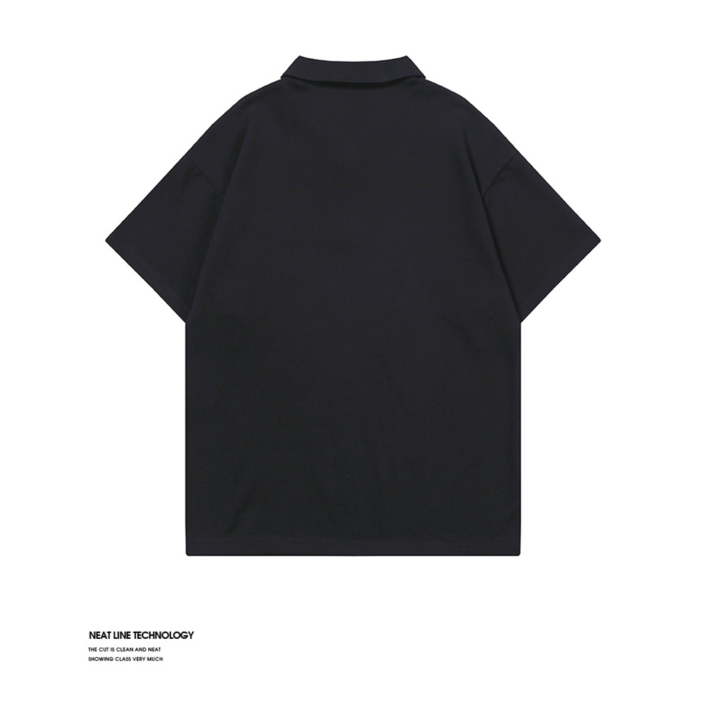 Neues Design, atmungsaktives Revers, individuelles, stilvolles, schlichtes Hemd von höchster Qualität 